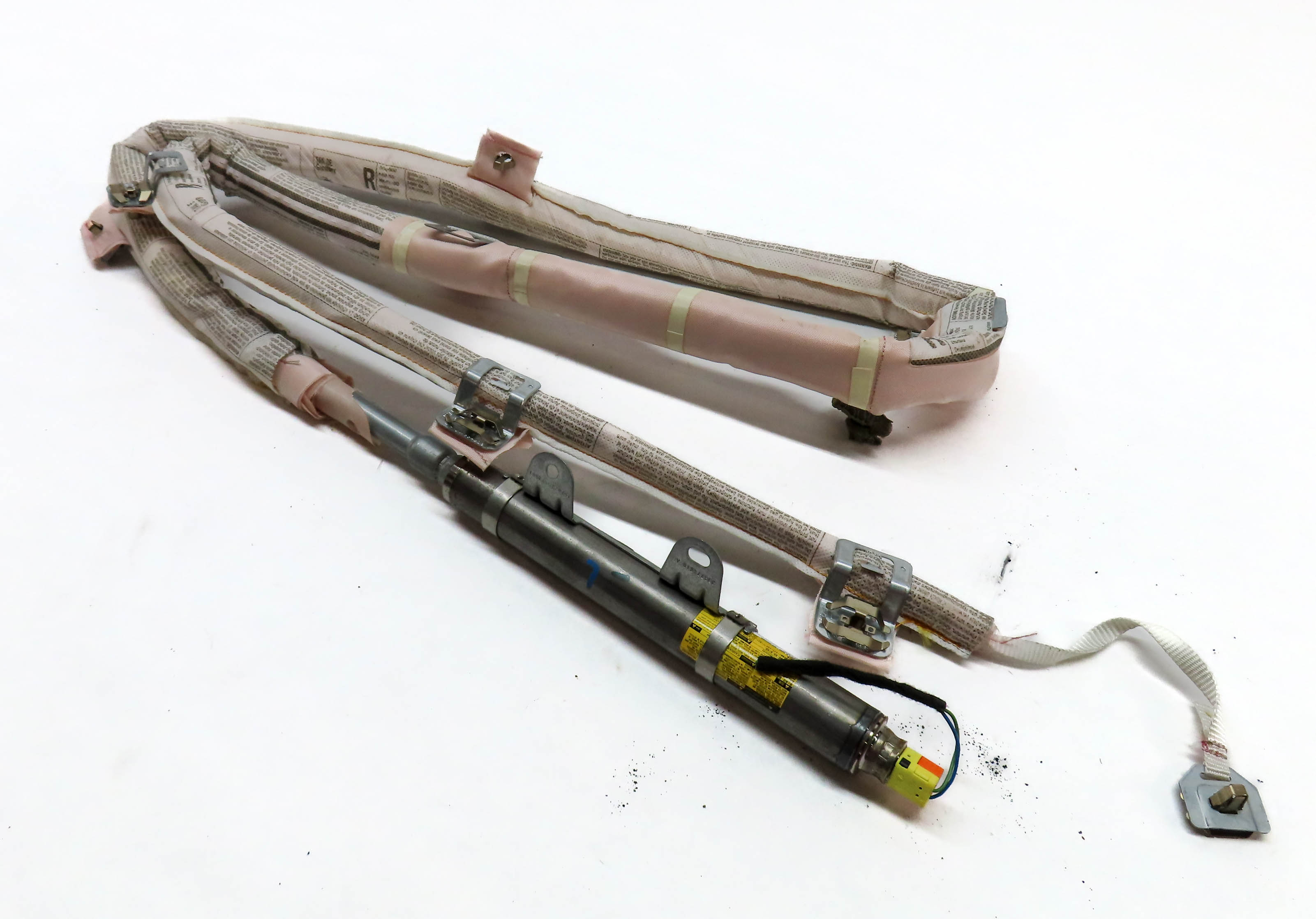 2011-2018 PORSCHE CAYENNE (958) LEFT DRIVER ROOF SIDE CURTAIN SRS AIRBAG AIR BAG — exact item pictured